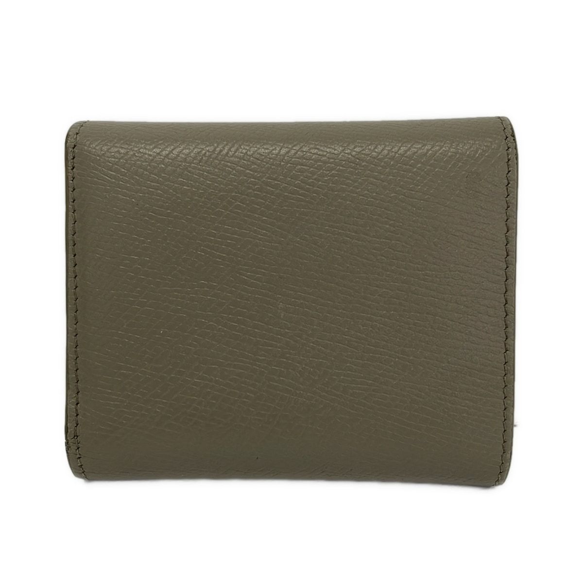 Celine Trifold Wallet Small Gray Beige — view 2