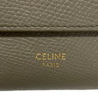 Celine Trifold Wallet Small Gray Beige — view 6