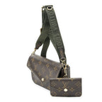 Louis Vuitton Multi Pochette Felicie Brown Monogram Canvas Messenger — view 2