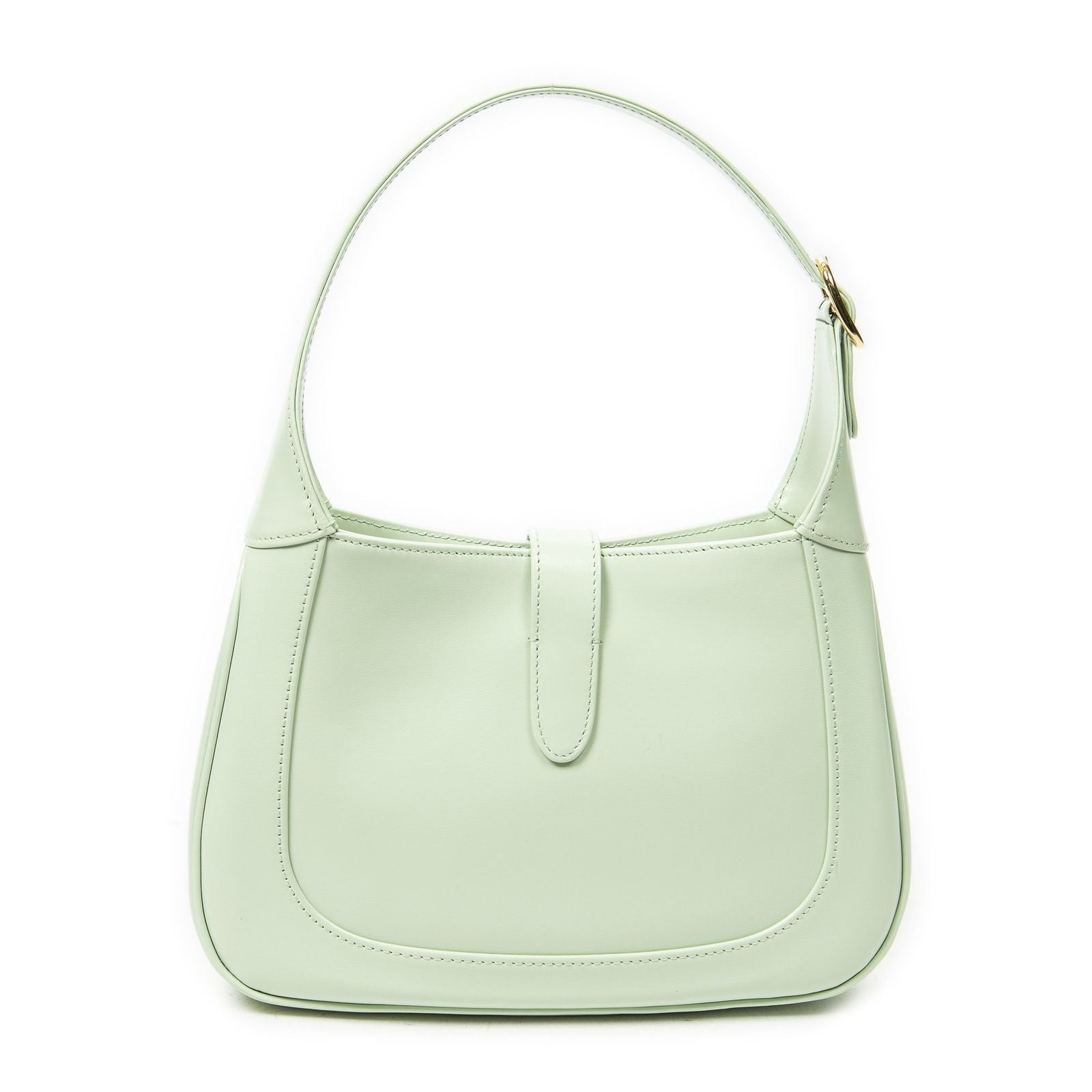 Gucci Small Jackie Light Green Smooth Calfskin Messenger — view 5