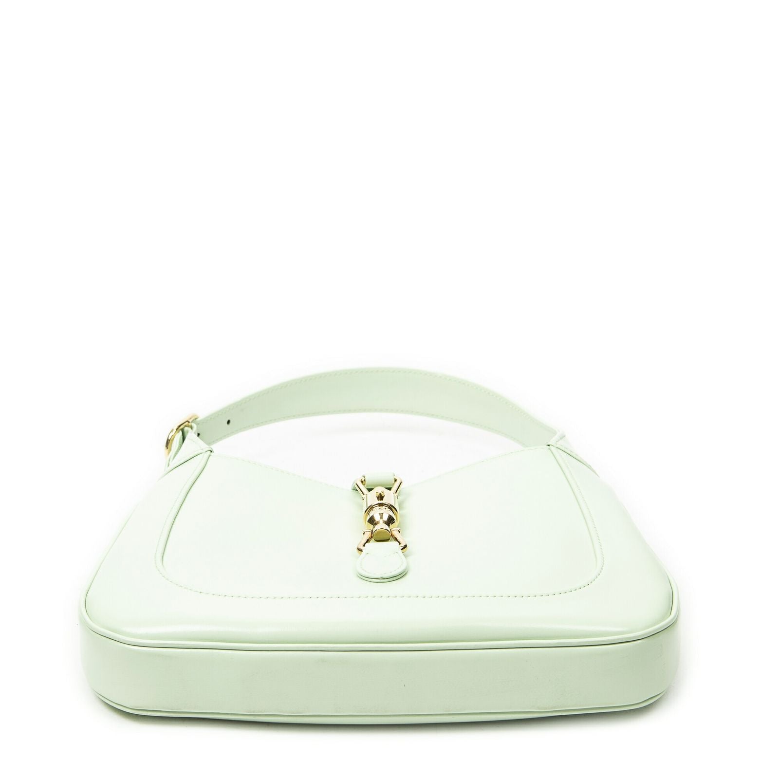 Gucci Small Jackie Light Green Smooth Calfskin Messenger — view 6