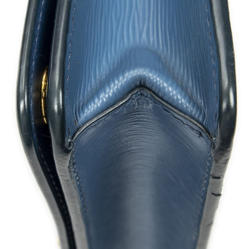 Prada Chain Wallet Blue Vitello Move — view 8