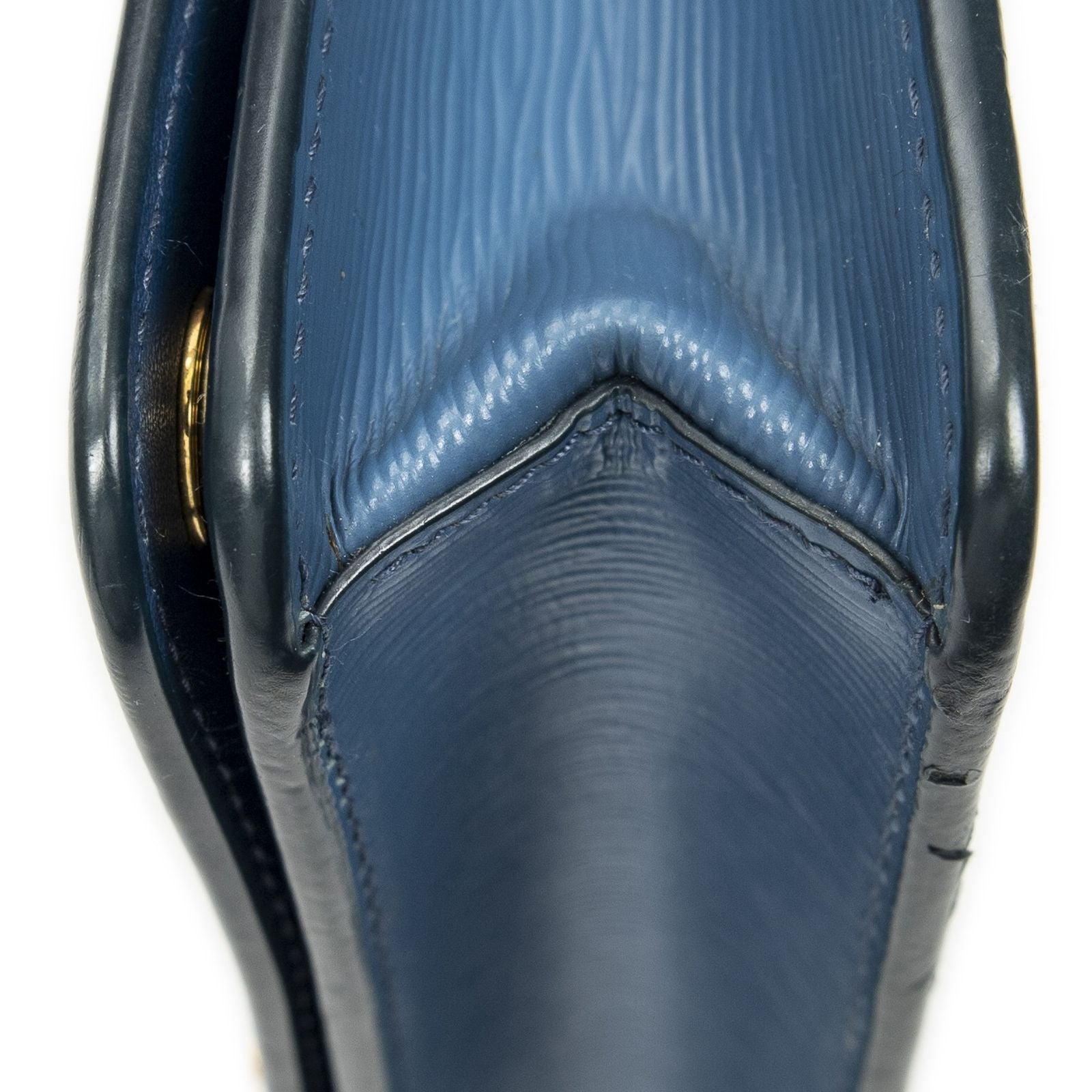 Prada Chain Wallet Blue Vitello Move — view 8
