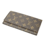 Louis Vuitton Porte Yen Git Card Case Brown Monogram Canvas