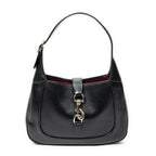 Gucci Small Jackie Black Smooth Calfskin Messenger