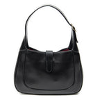 Gucci Small Jackie Black Smooth Calfskin Messenger — view 5