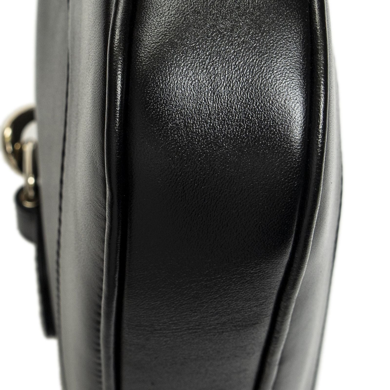 Gucci Small Jackie Black Smooth Calfskin Messenger — view 8