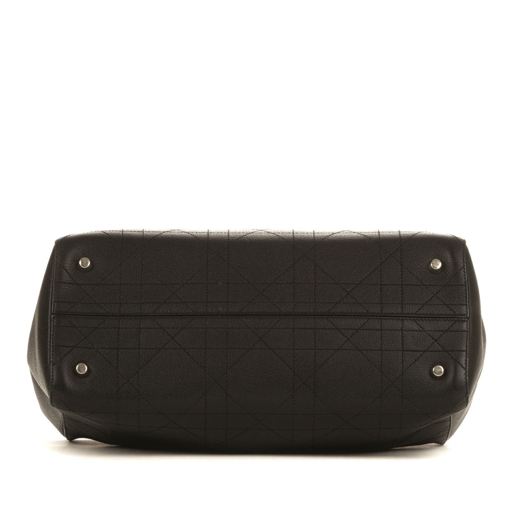 Dior Ultradior Black Cannage Calfskin Leather Messenger — view 6