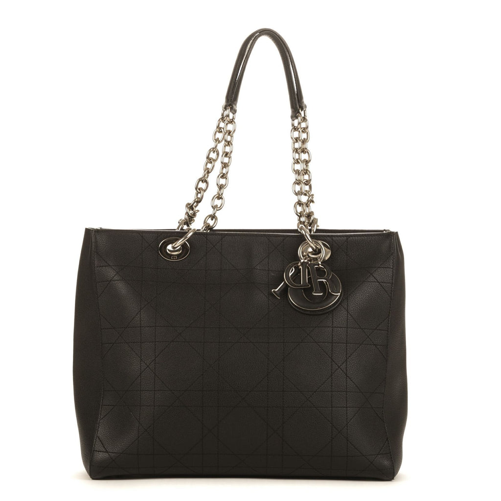 Dior Ultradior Black Cannage Calfskin Leather Messenger
