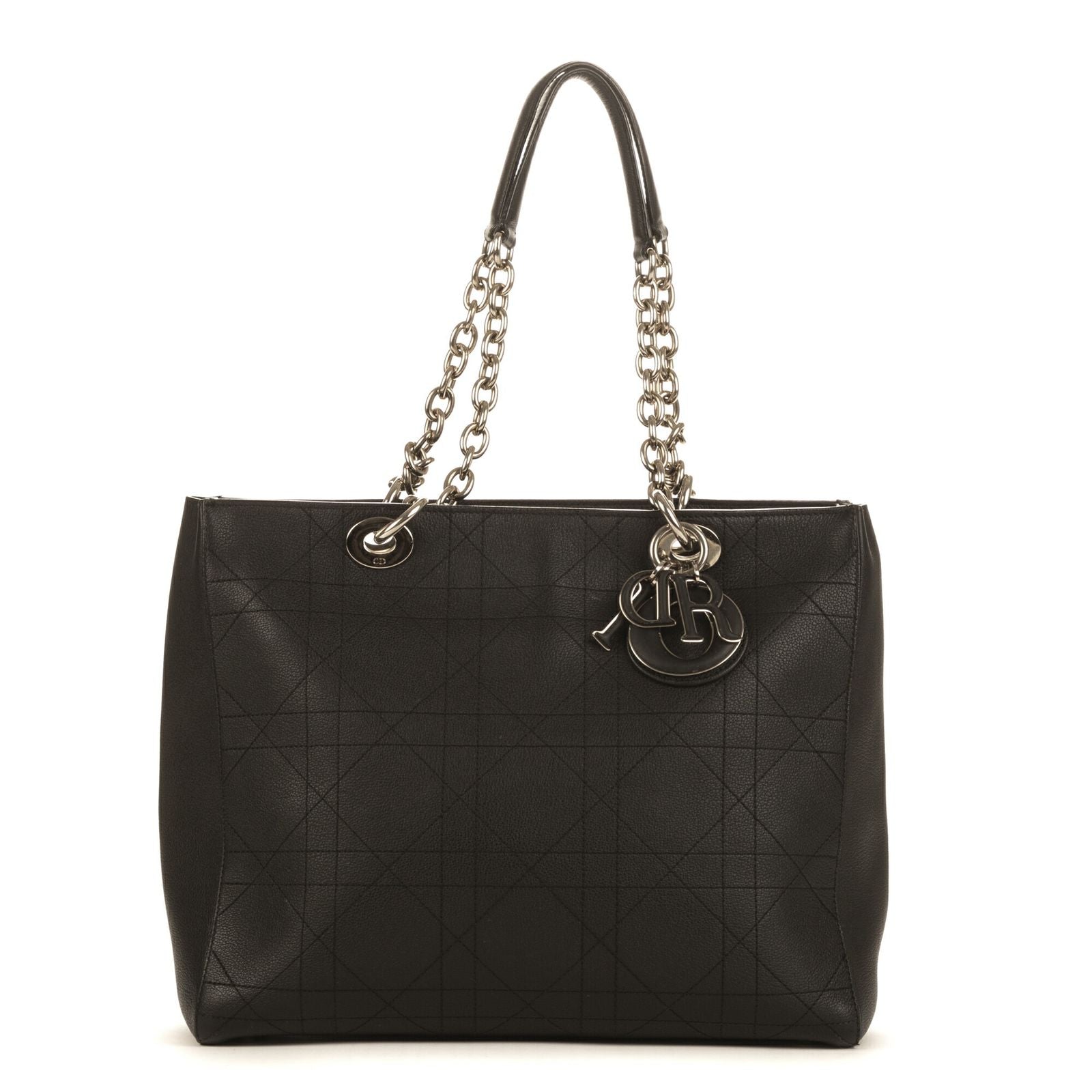 Dior Ultradior Black Cannage Calfskin Leather Messenger