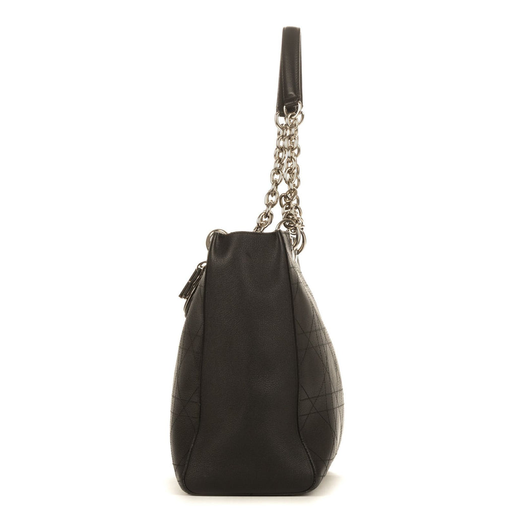Dior Ultradior Black Cannage Calfskin Leather Messenger — view 3