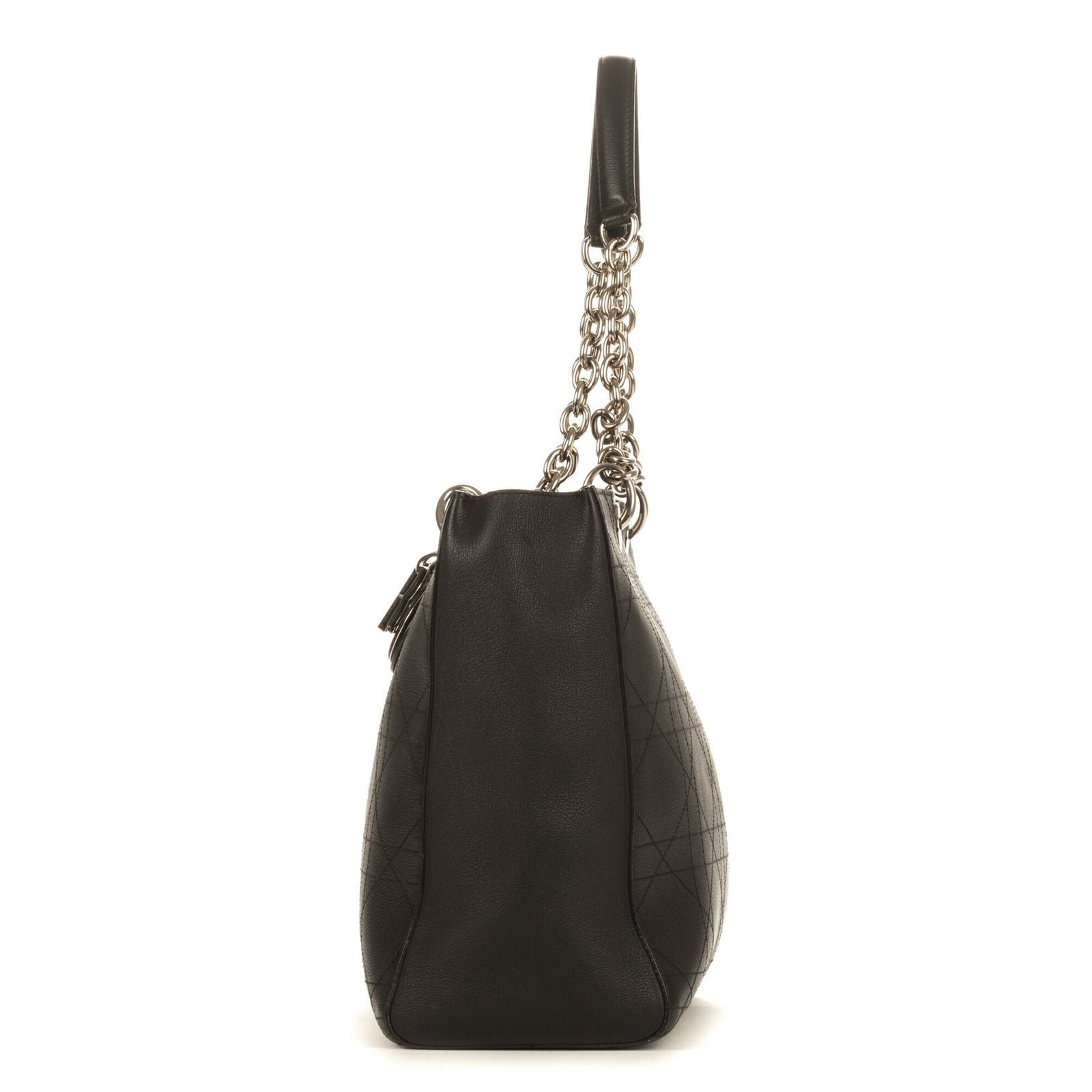 Dior Ultradior Black Cannage Calfskin Leather Messenger — view 3