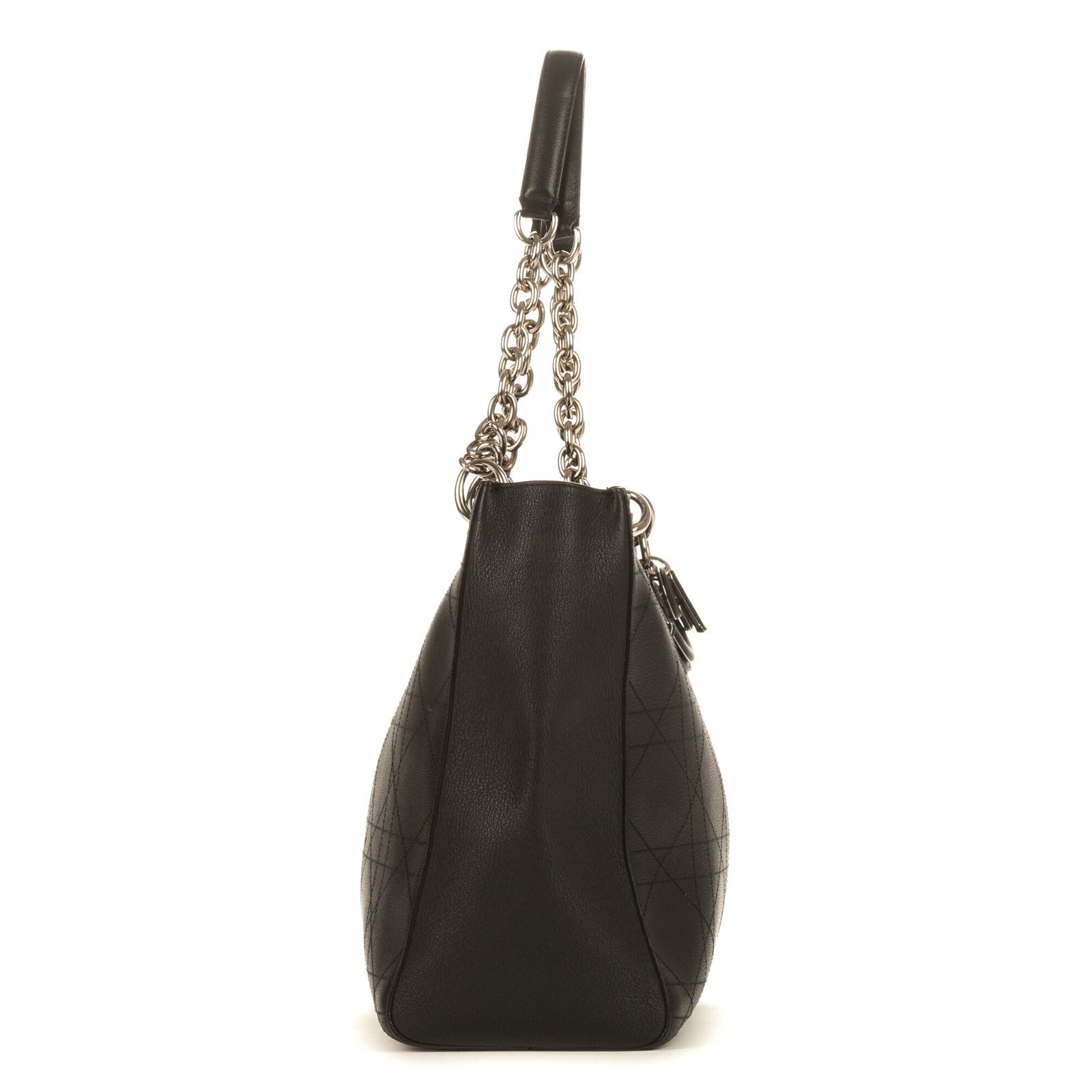 Dior Ultradior Black Cannage Calfskin Leather Messenger — view 5