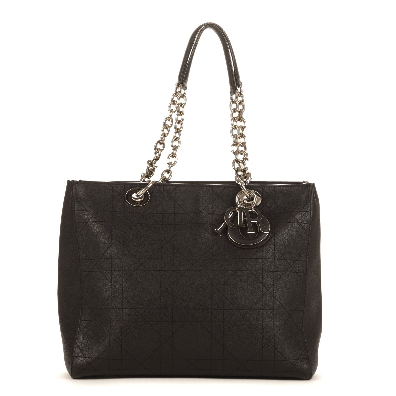 Dior Ultradior Black Cannage Calfskin Leather Messenger — view 9
