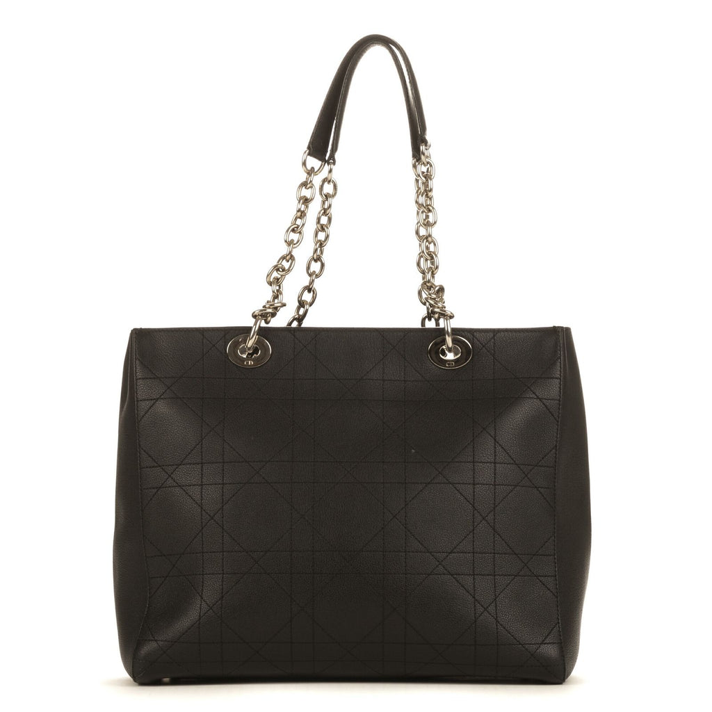 Dior Ultradior Black Cannage Calfskin Leather Messenger — view 4