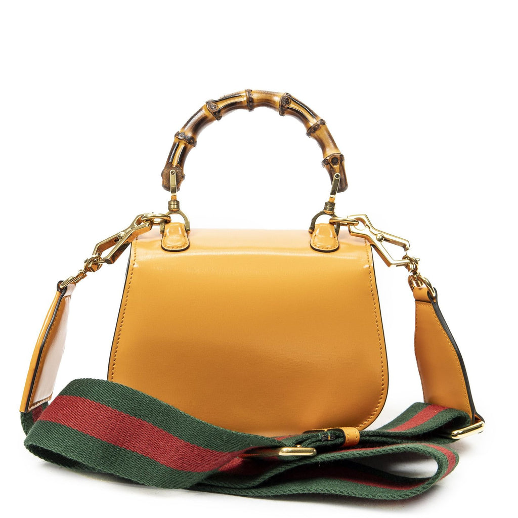 Gucci Mini Bamboo Smooth Calfskin Messenger — view 5