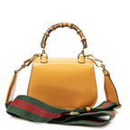 Gucci Mini Bamboo Smooth Calfskin Messenger — view 5