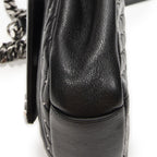 Saint Laurent Medium College Bag Black Matelasse Chez Blanc Leather — view 8