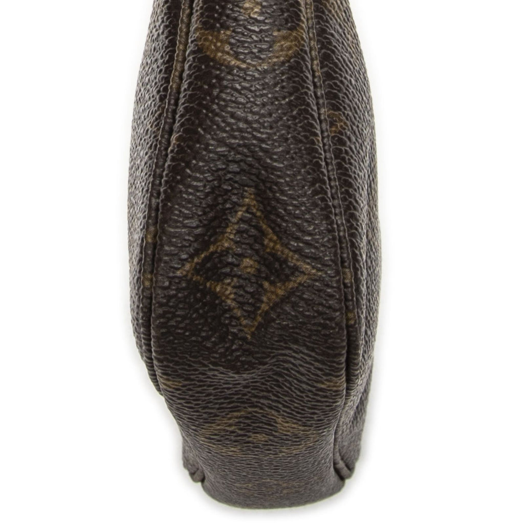 Louis Vuitton Mini Pochette Brown Monogram Canvas — view 7