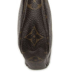 Louis Vuitton Mini Pochette Brown Monogram Canvas — view 7