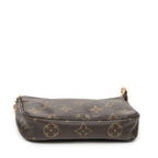 Louis Vuitton Mini Pochette Brown Monogram Canvas — view 6