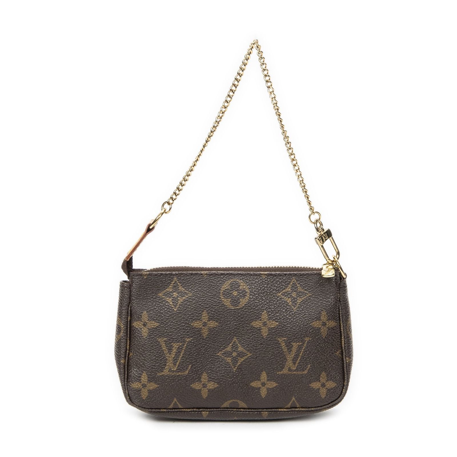 Louis Vuitton Mini Pochette Brown Monogram Canvas