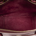 Celine Nano Belt Bag Raspberry Pink Gray Calfskin Leather — view 9
