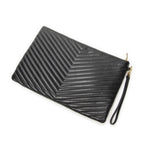 Saint Laurent Cassandre Clutchblack Matelasse Chez Blanc Leather Shoulder — view 2
