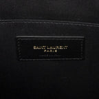 Saint Laurent Cassandre Clutchblack Matelasse Chez Blanc Leather Shoulder — view 5
