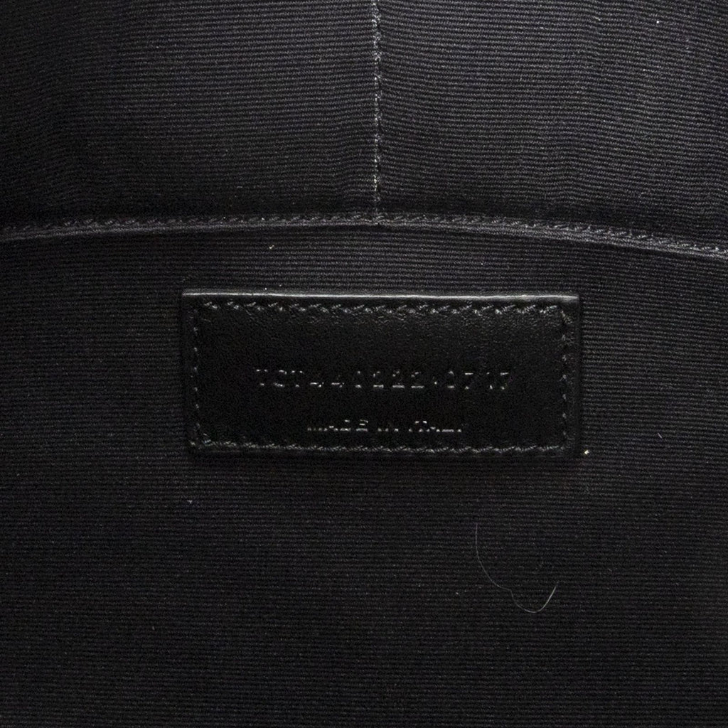 Saint Laurent Cassandre Clutchblack Matelasse Chez Blanc Leather Shoulder — view 6