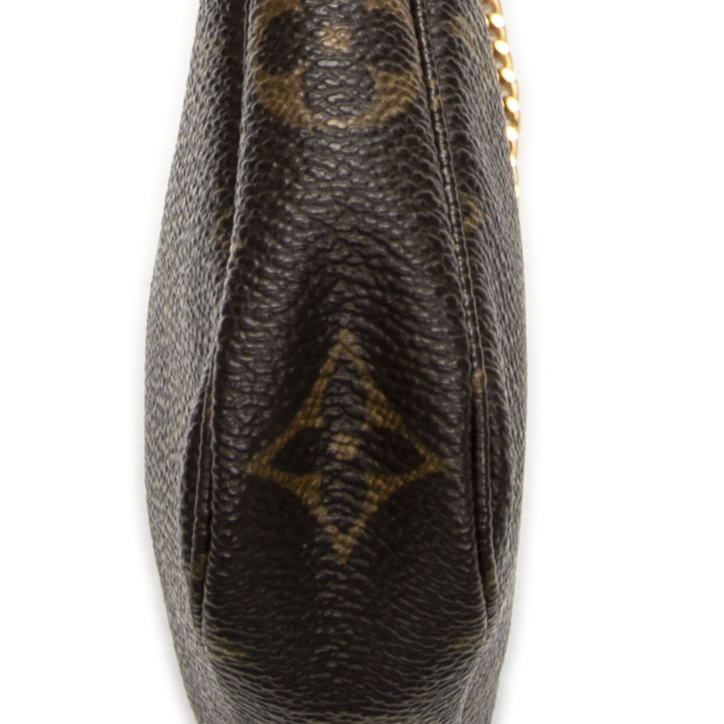 Louis Vuitton Mini Pochette Brown Monogram Canvas — view 7