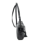 Saint Laurent le Camera Black Goatskin Leather Messenger — view 4