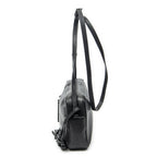 Saint Laurent le Camera Black Goatskin Leather Messenger — view 3