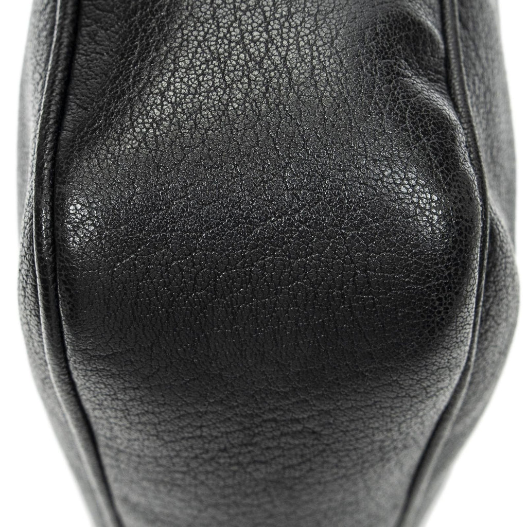 Saint Laurent le Camera Black Goatskin Leather Messenger — view 7