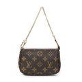Louis Vuitton Mini Pochette Brown Monogram Canvas