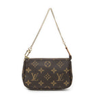 Louis Vuitton Mini Pochette Brown Monogram Canvas