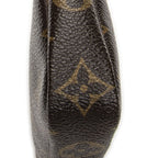 Louis Vuitton Mini Pochette Beige Brown Monogram Compolis — view 8