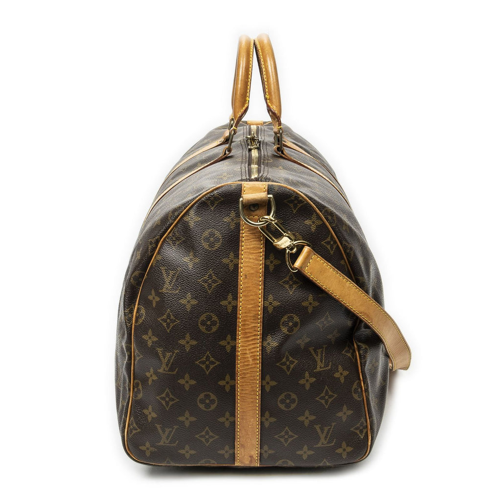 Louis Vuitton Keepall Bandouliere Brown Monogram Canvas — view 3