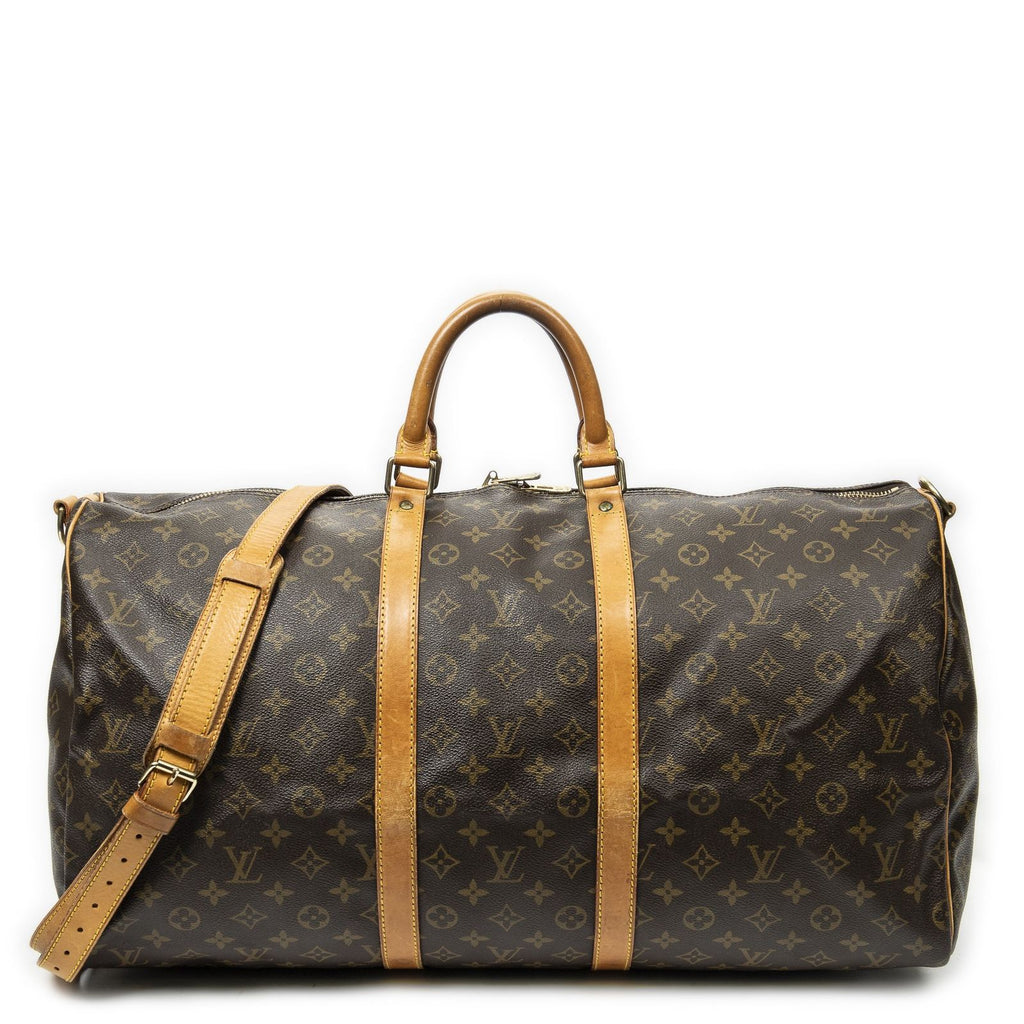 Louis Vuitton Keepall Bandouliere Brown Monogram Canvas