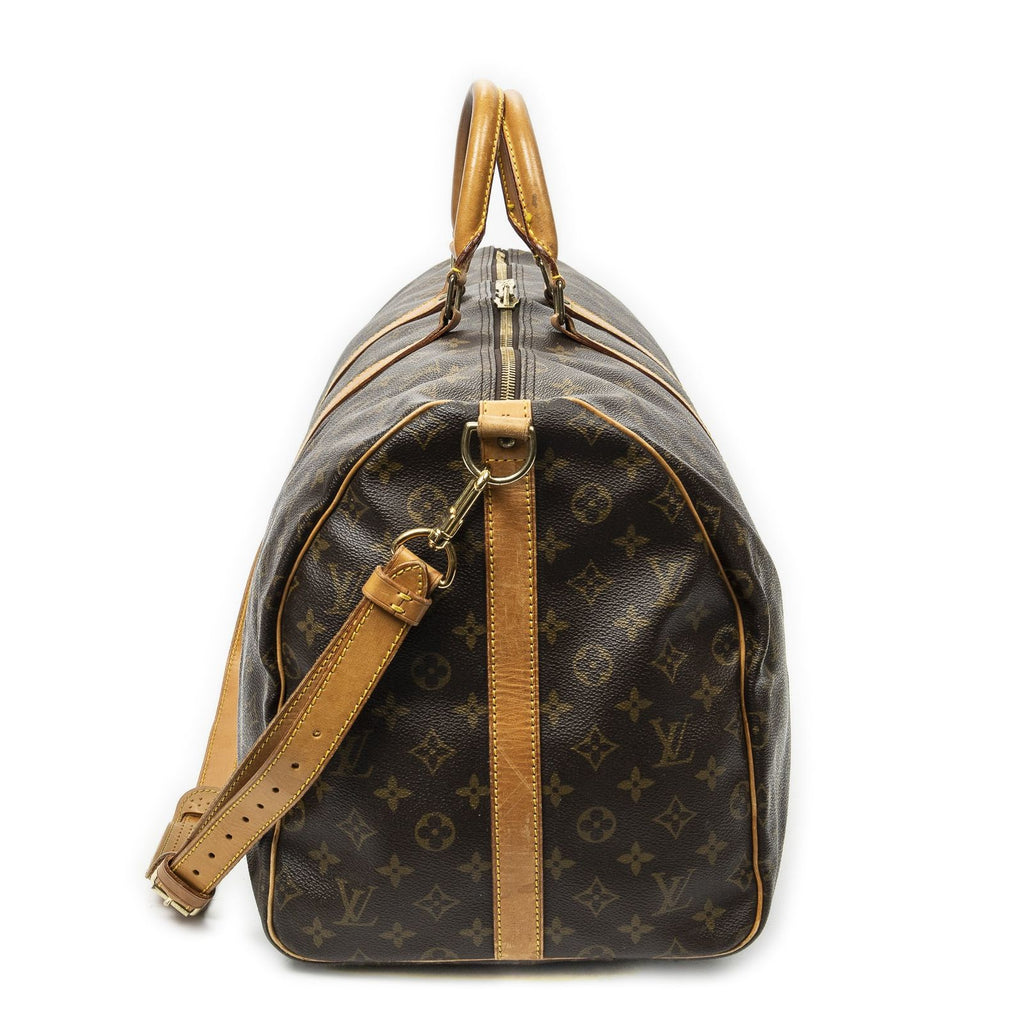 Louis Vuitton Keepall Bandouliere Brown Monogram Canvas — view 4