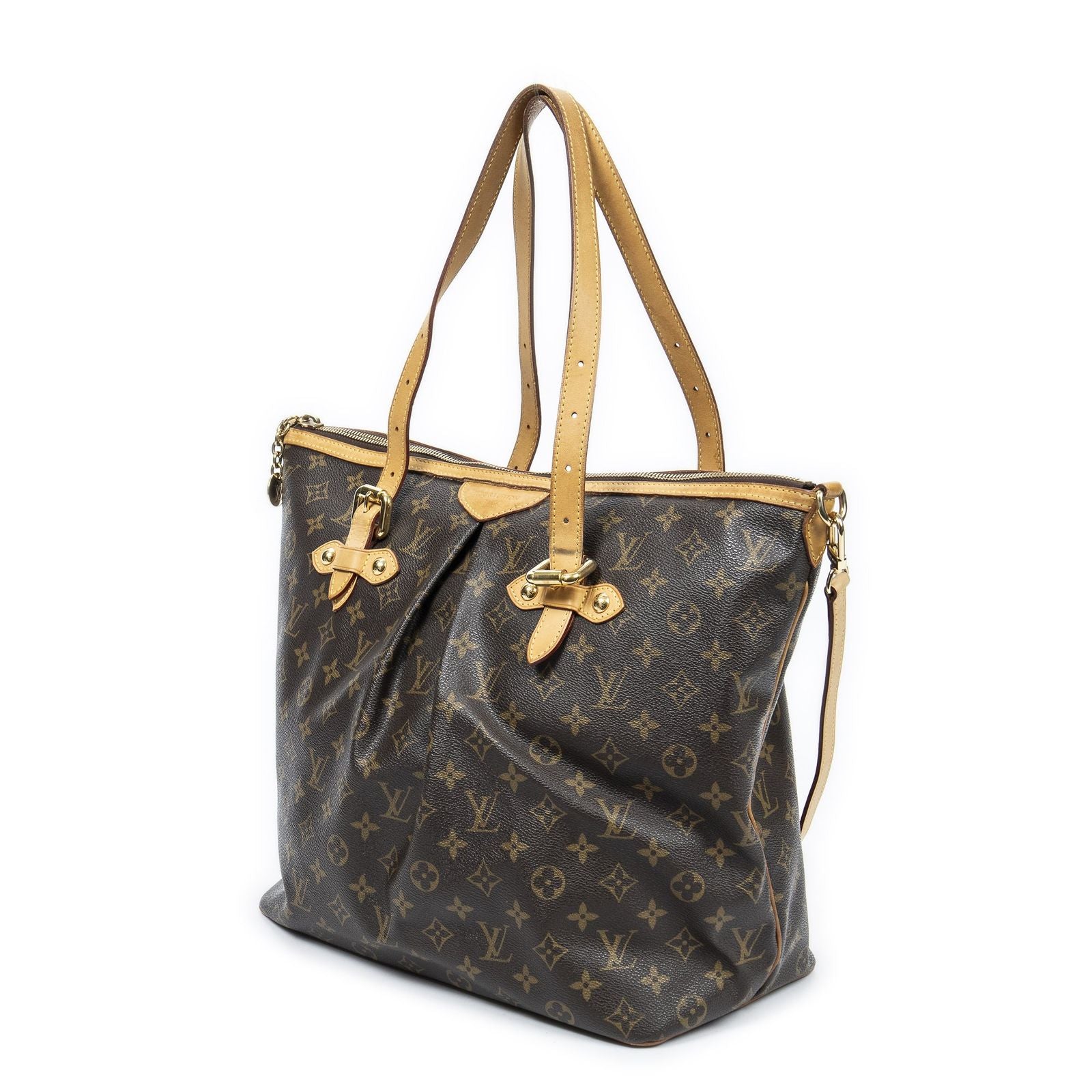 Louis Vuitton Palermo Brown Monogram Canvas Messenger — view 2