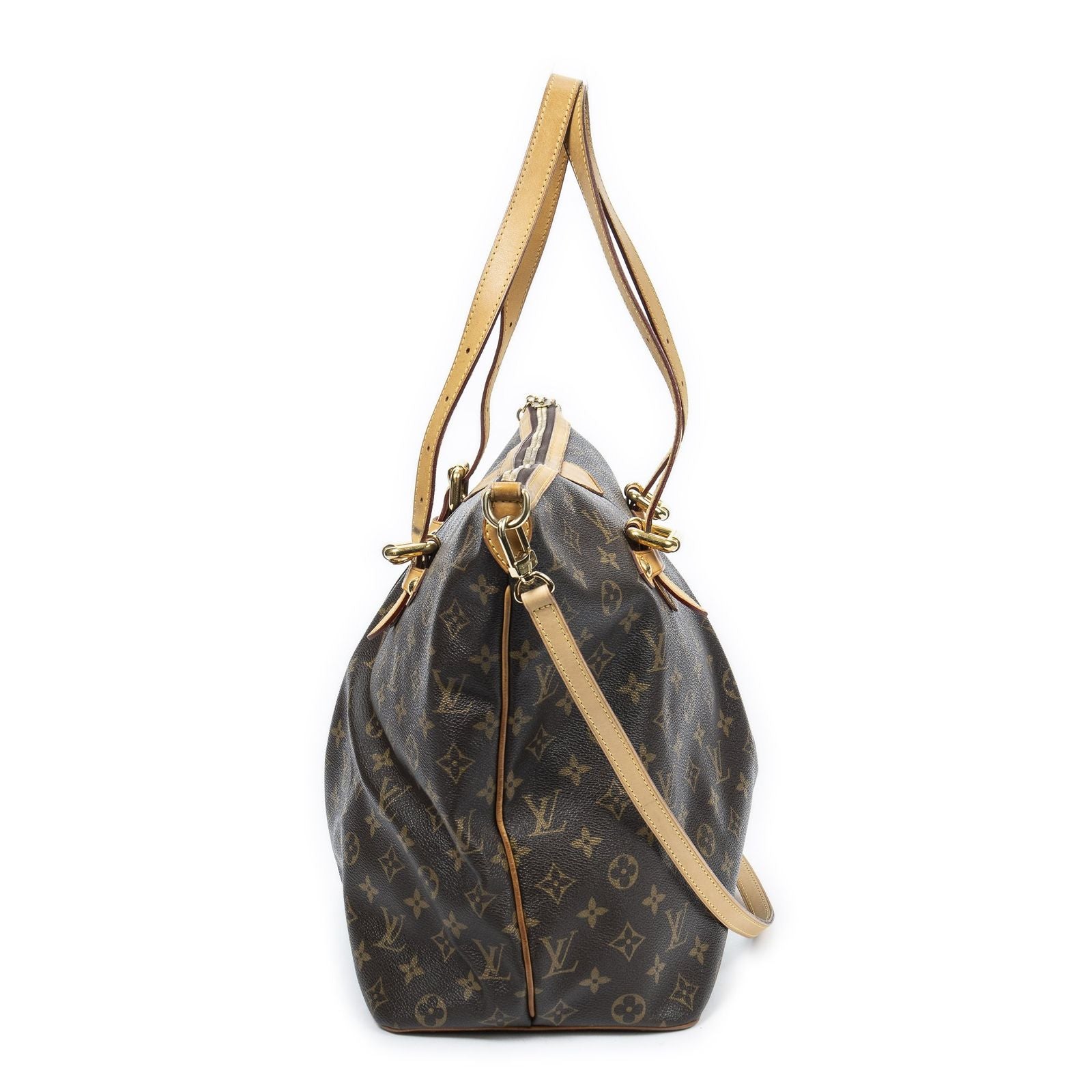 Louis Vuitton Palermo Brown Monogram Canvas Messenger — view 3