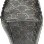 Celine Medium Vertical Cabas Black Brown Triomphe Canvas Messenger — view 8