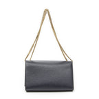Saint Laurent Midi Amkeit Navy Gray Nde Poudre Leather Messenger — view 5