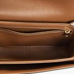 Celine Teen Triomphe Crossbody White Tan Canvas — view 9