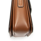 Celine Teen Triomphe Crossbody White Tan Canvas — view 7