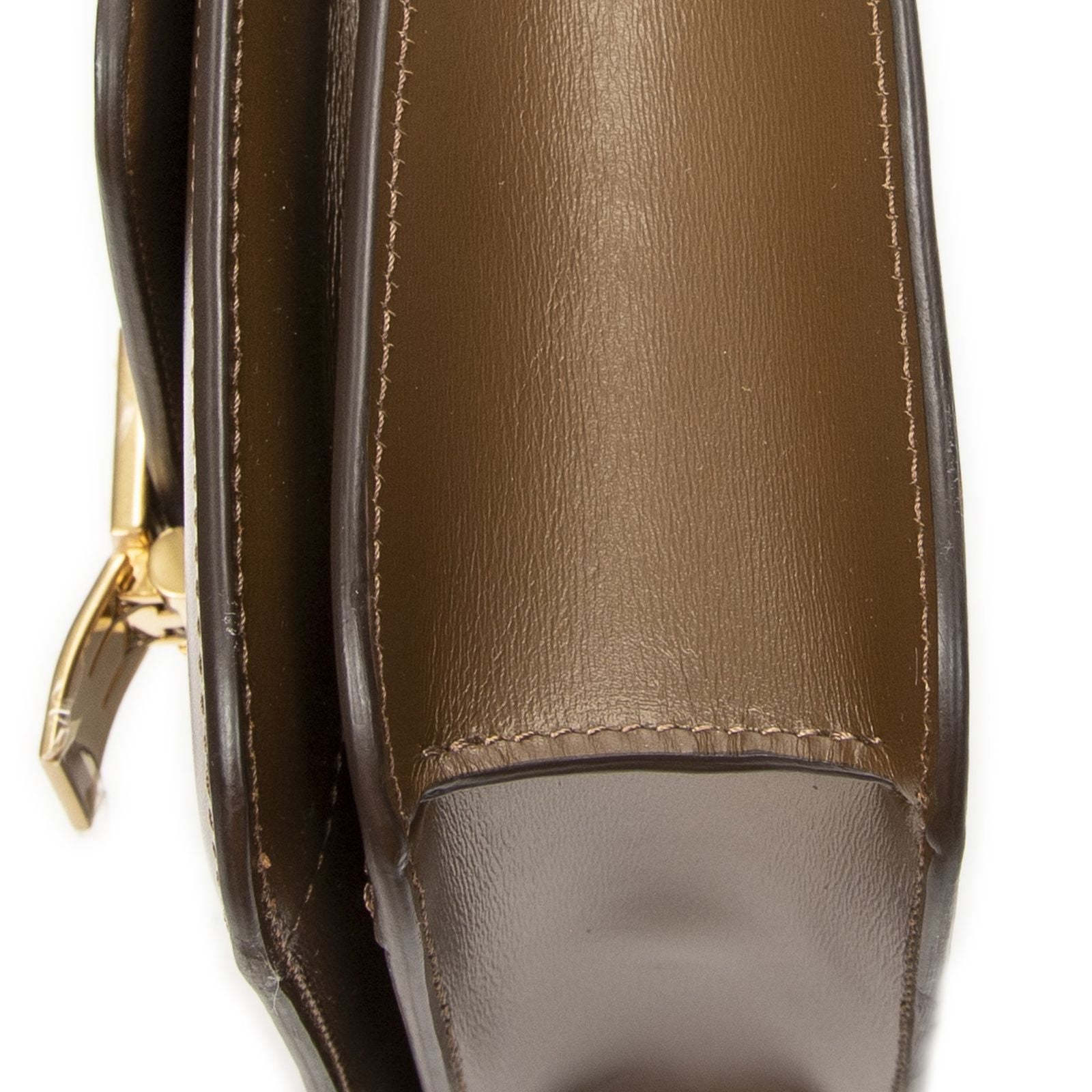 Celine Mini Classic Box Crossbody Brown Smooth Calfskin — view 8