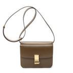 Celine Mini Classic Box Crossbody Brown Smooth Calfskin