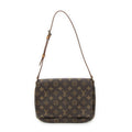 Louis Vuitton Musette Tango Brown Monogram Canvas Messenger