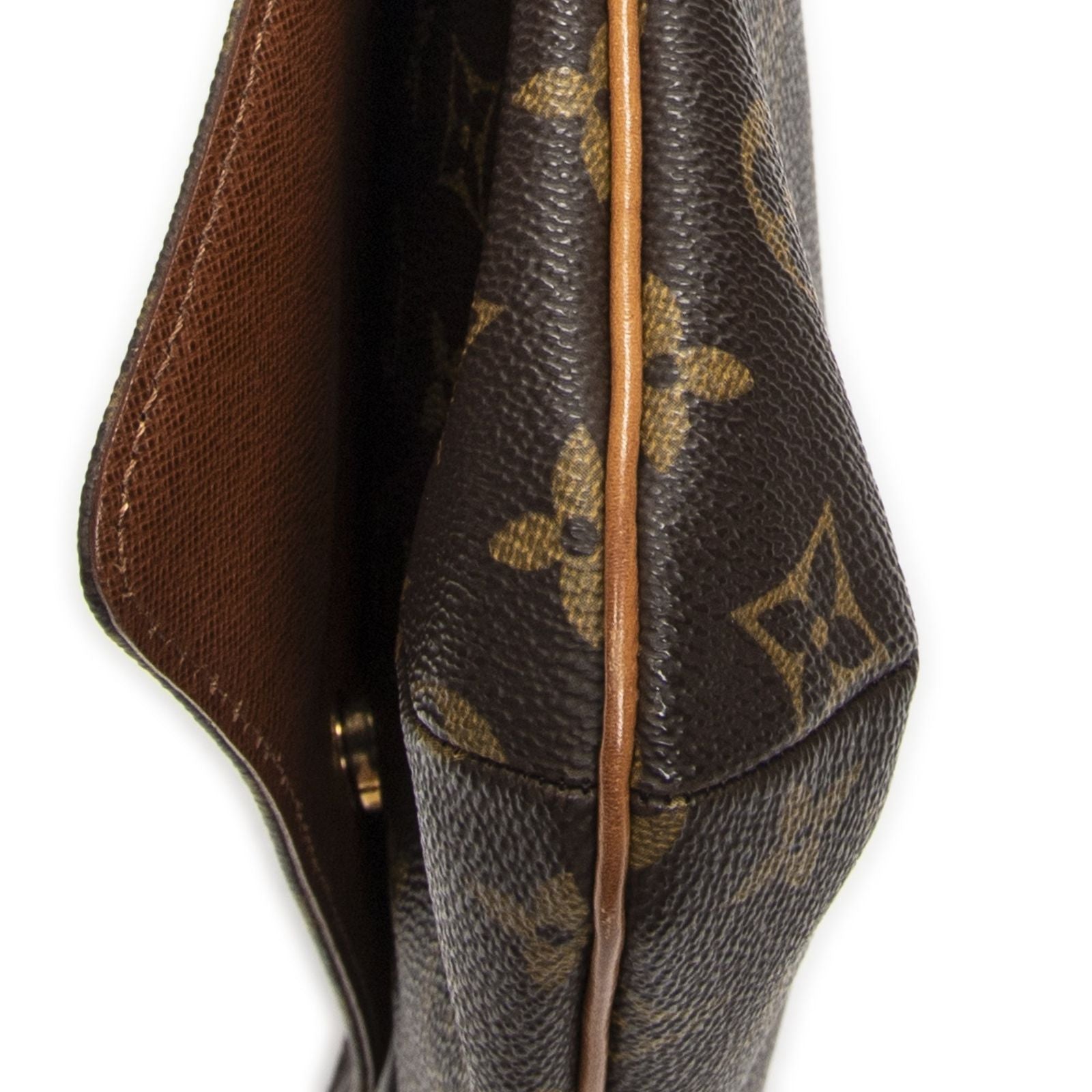 Louis Vuitton Musette Tango Brown Monogram Canvas Messenger — view 8